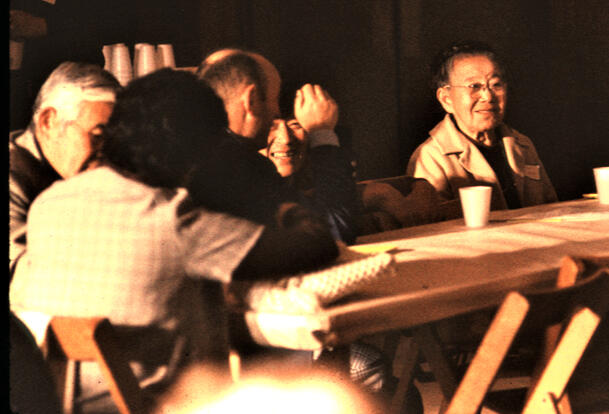Seniors at Buddhist Church