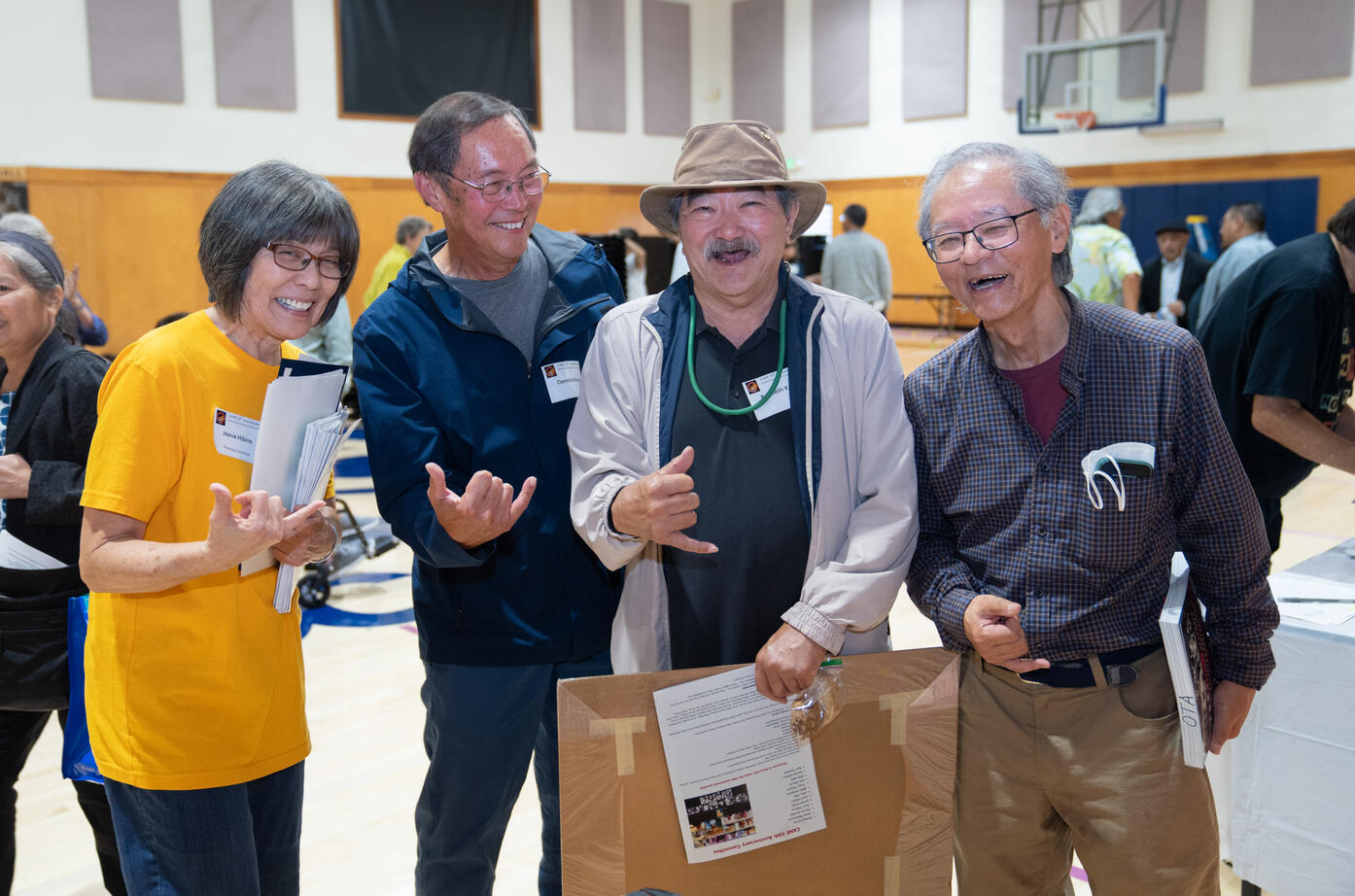 Jeanie, ?, Leland, John Ota